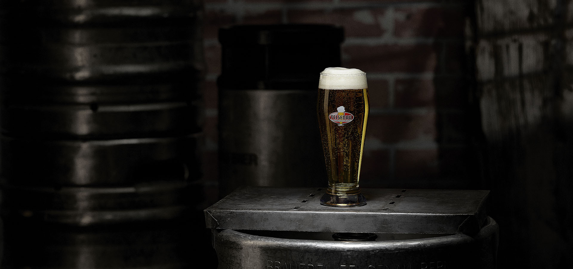 Brauerei Felsenau Bern Bierglas Bier Bärner Junker
