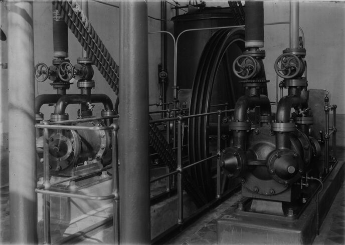 Brauerei Felsenau Kältemaschine aus dem Jahr 1892